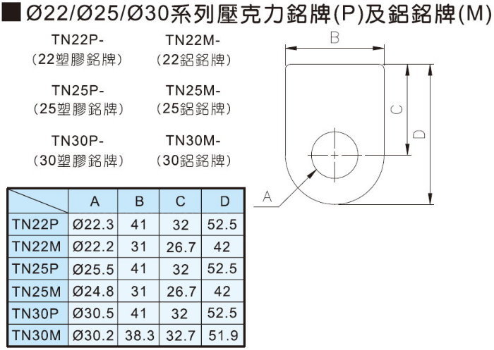 壓克力銘牌及鋁銘牌